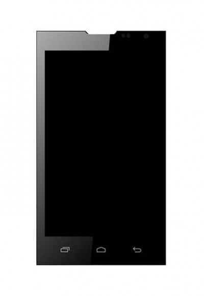 Lcd With Touch Screen For Karbonn A240 White By - Maxbhi.com