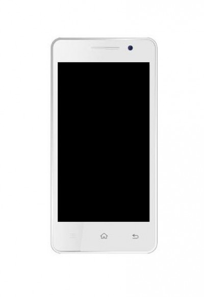 Lcd With Touch Screen For Intex Aqua Glow White By - Maxbhi.com