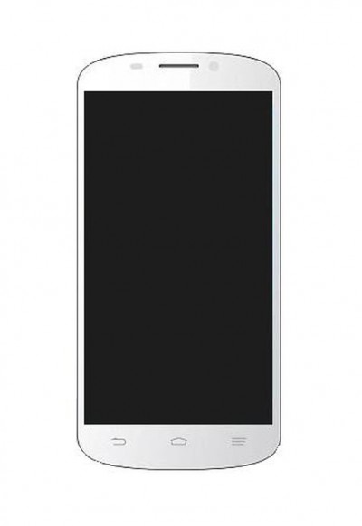 Lcd With Touch Screen For Zte N919d White By - Maxbhi.com