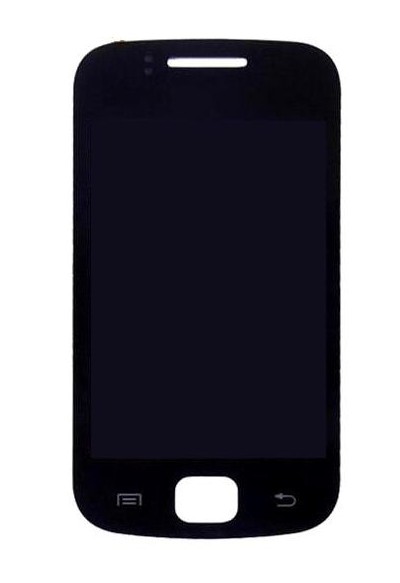 Lcd With Touch Screen For Samsung Galaxy Gio S5660 Black By - Maxbhi Com