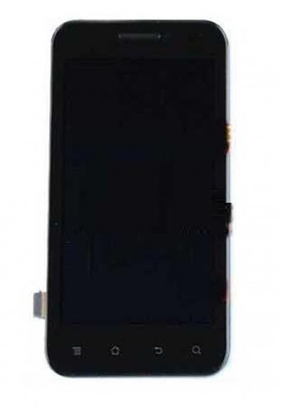 LCD with Touch Screen for Huawei U8860 Honor - Black