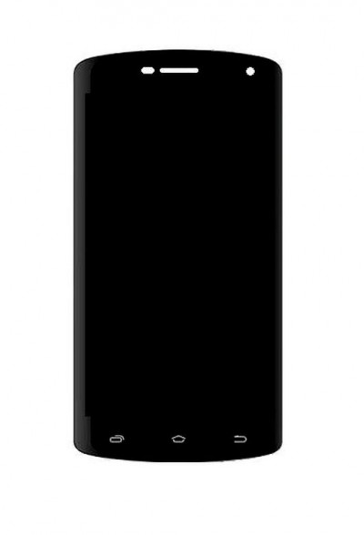Lcd With Touch Screen For Intex Cloud Glory 4g Black By - Maxbhi.com
