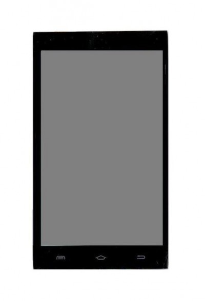Lcd With Touch Screen For Intex Aqua 4x Black By - Maxbhi.com