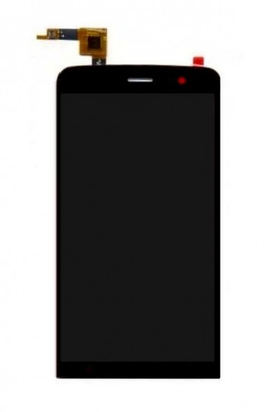 Lcd With Touch Screen For Micromax Canvas L A108 White By - Maxbhi.com