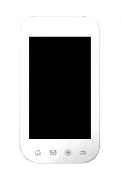 Lcd With Touch Screen For Lava Kkt 50 White By - Maxbhi.com
