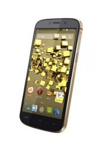 Lcd With Touch Screen For Micromax Canvas Gold Black By - Maxbhi.com