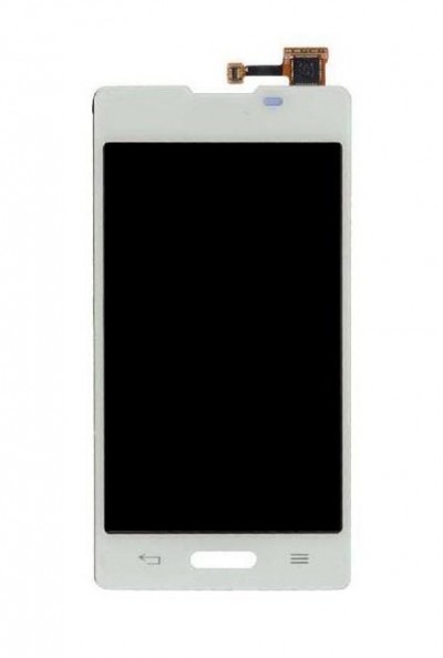 Lcd With Touch Screen For Lg Optimus L5 Ii E460 White By - Maxbhi.com