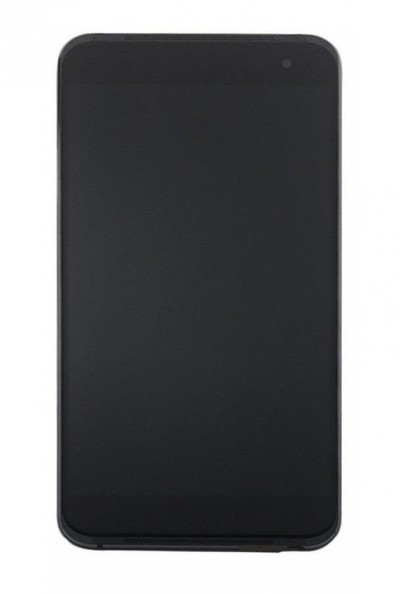 Lcd With Touch Screen For Vodafone Smart Platinum 7 Black By - Maxbhi.com