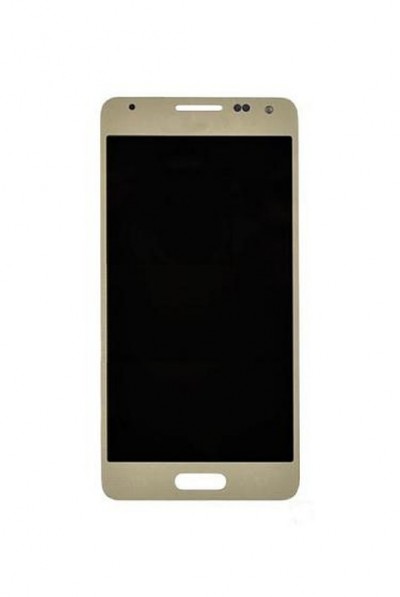 Lcd With Touch Screen For Samsung Galaxy Alpha Gold By - Maxbhi.com