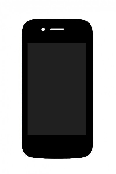 Lcd With Touch Screen For Hitech S306 Amaze White By - Maxbhi.com