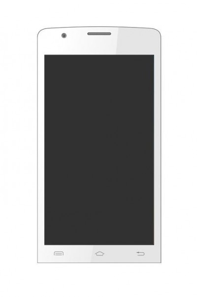 Lcd With Touch Screen For Uni N6200 White By - Maxbhi.com