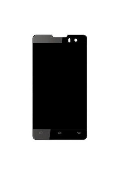 Lcd With Touch Screen For Cloudfone Thrill 400qx White By - Maxbhi Com