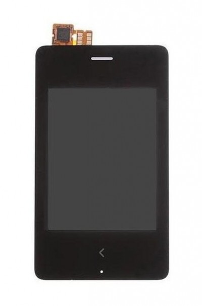 Lcd With Touch Screen For Nokia Asha 500 Rm934 White By - Maxbhi.com