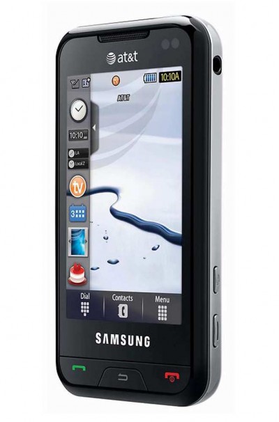 LCD with Touch Screen for Samsung A867 Eternity - Black