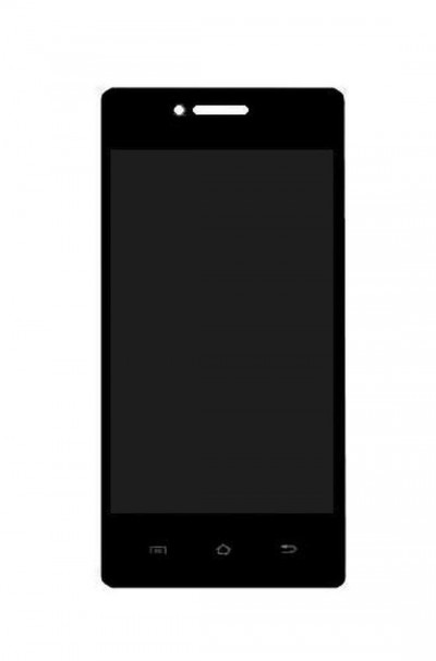 Lcd With Touch Screen For Iball Andi4 B20 Black By - Maxbhi.com