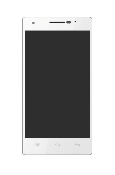 Lcd With Touch Screen For Ismart Is57 Mercury V4 White By - Maxbhi.com
