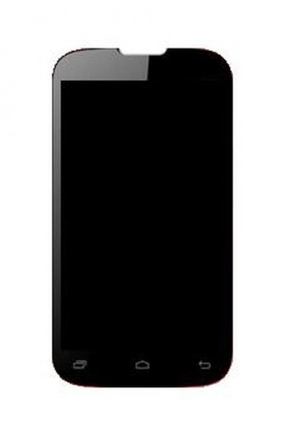Lcd With Touch Screen For Intex Cloud Y13 Plus Black By - Maxbhi.com