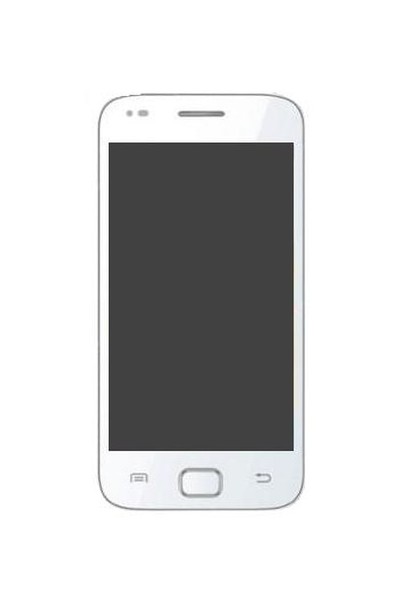 Lcd With Touch Screen For Karbonn Smart A4 Plus White By - Maxbhi.com