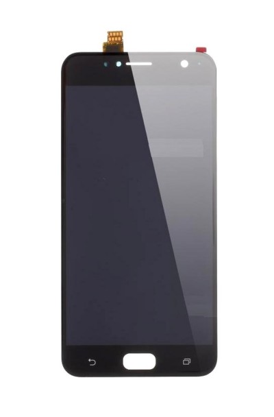 Lcd With Touch Screen For Asus Zenfone 4 Selfie Lite Zb553kl 32gb Black By - Maxbhi.com