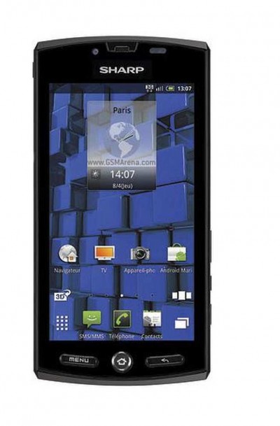 LCD with Touch Screen for Sharp Aquos SH80F - Black