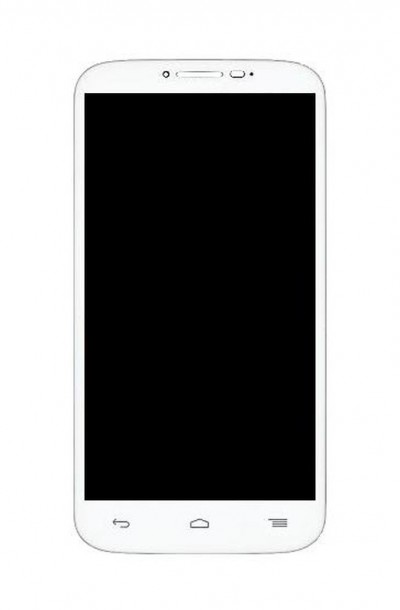 Lcd With Touch Screen For Idea Ultra Ii White By - Maxbhi.com