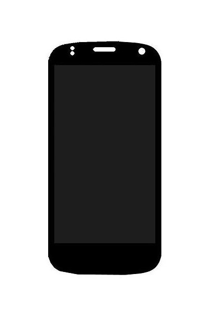 Lcd With Touch Screen For Swipe Junior Smartphone Blue By - Maxbhi.com