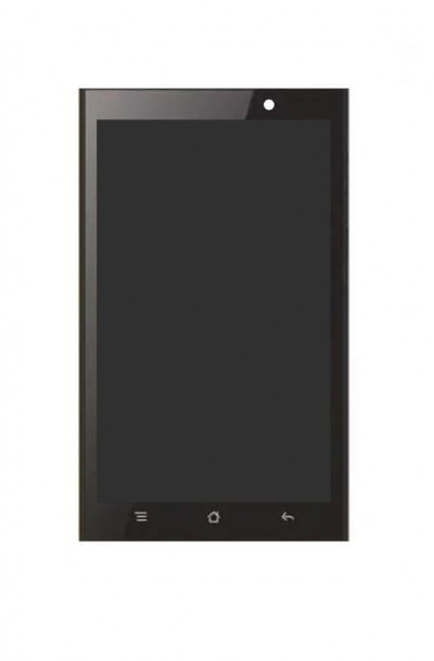 Lcd With Touch Screen For Celkon Star 4g Plus Black By - Maxbhi.com