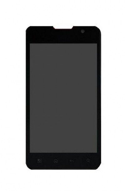 Lcd With Touch Screen For Zte Blade L V887 White By - Maxbhi.com
