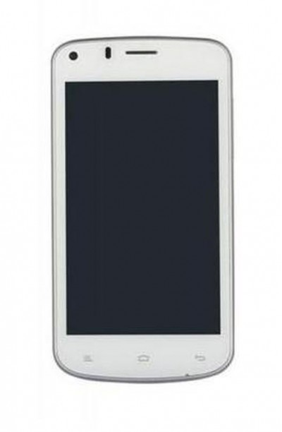 Lcd With Touch Screen For Gionee Pioneer P3 White By - Maxbhi.com