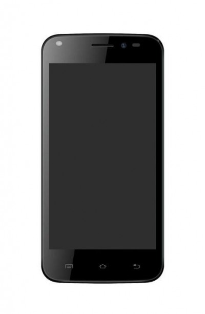 Lcd With Touch Screen For Intex Cloud N12 Plus Black By - Maxbhi.com