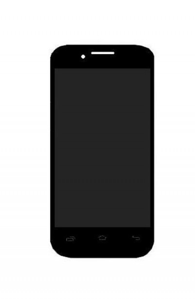 Lcd With Touch Screen For Maxx Ax409 Duo Black By - Maxbhi.com