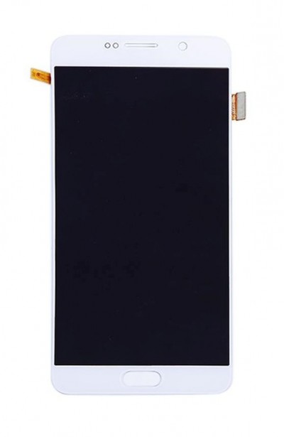 Lcd With Touch Screen For Samsung Galaxy Note5 Cdma White By - Maxbhi.com