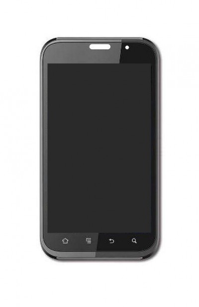 Lcd With Touch Screen For Zen U5 Black By - Maxbhi.com