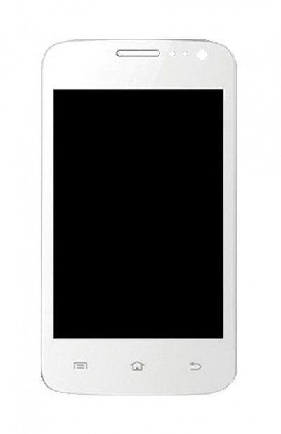 Lcd With Touch Screen For Celkon A15 Campus White By - Maxbhi.com