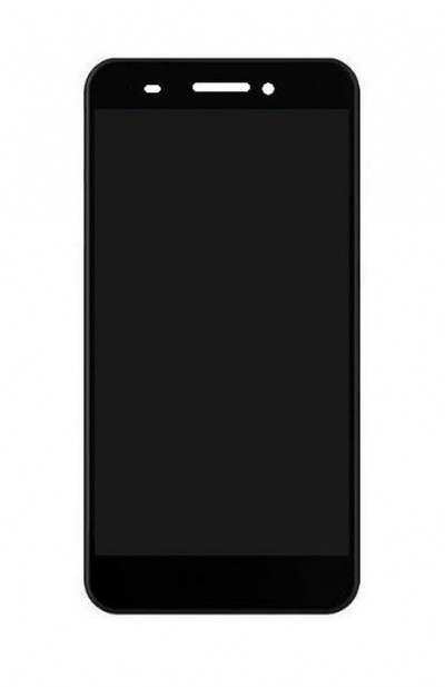 Lcd With Touch Screen For Lyf F1 Plus Black By - Maxbhi.com
