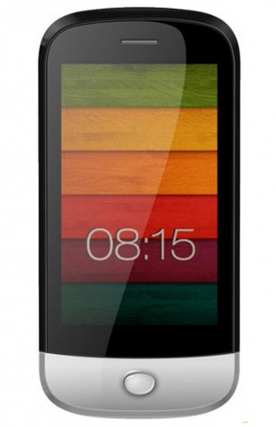 LCD with Touch Screen for Micromax X445 - Black