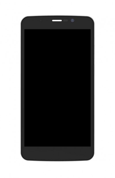 Lcd With Touch Screen For Zopo Color S5.5 Black By - Maxbhi.com