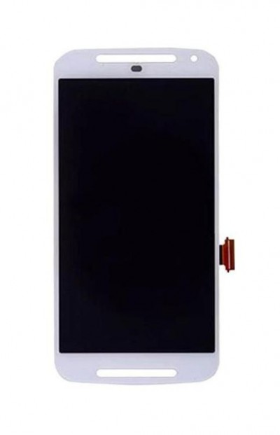 Lcd With Touch Screen For Motorola Moto G 4g Dual Sim 2nd Gen White By - Maxbhi.com