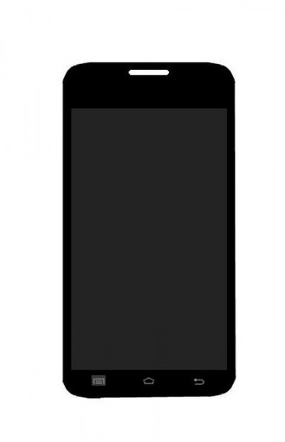Lcd With Touch Screen For Maxx Msd7 3g Ax51 Black By - Maxbhi.com