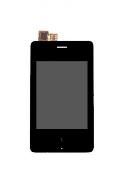 Lcd With Touch Screen For Nokia Asha 500 Green By - Maxbhi.com