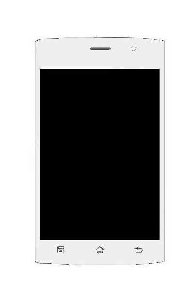 Lcd With Touch Screen For Panasonic T9 White By - Maxbhi.com