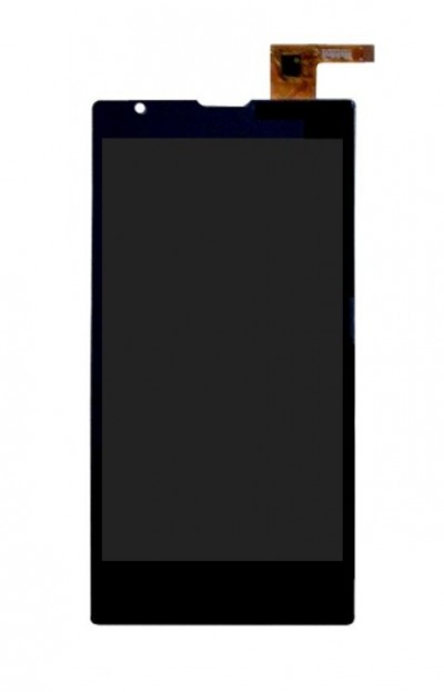 Lcd With Touch Screen For Spice Smart Flo 503 Mi503 Black By - Maxbhi.com