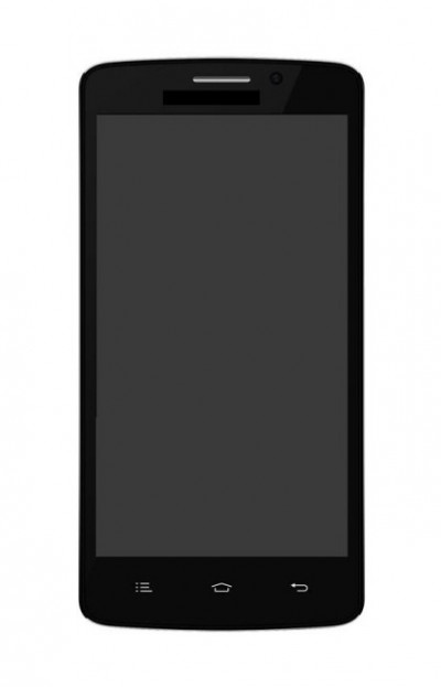 Lcd With Touch Screen For Celkon Q5k Power Black By - Maxbhi.com