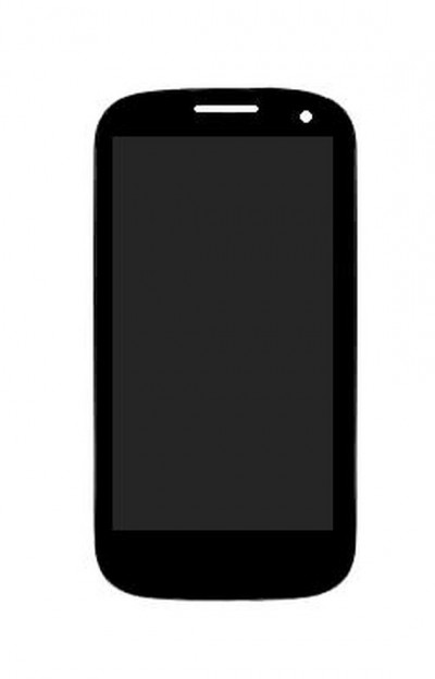 Lcd With Touch Screen For Alcatel One Touch Pop C5 Black By - Maxbhi.com