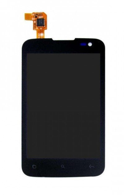 Lcd With Touch Screen For Alcatel Ot985n Blaze Black By - Maxbhi.com