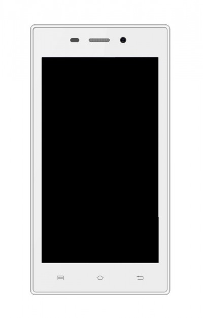 Lcd With Touch Screen For Karbonn A6 Turbo White By - Maxbhi.com