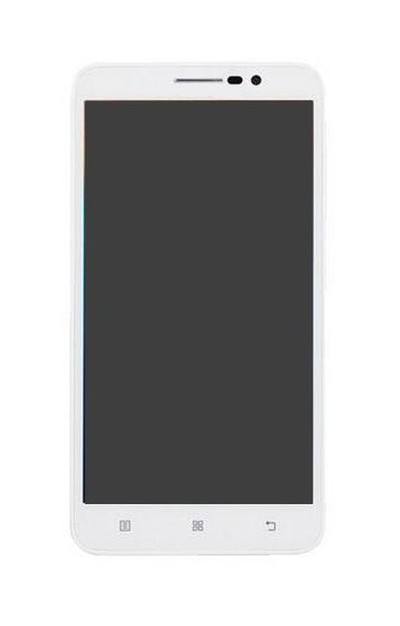 Lcd With Touch Screen For Lenovo A850 Plus White By - Maxbhi.com