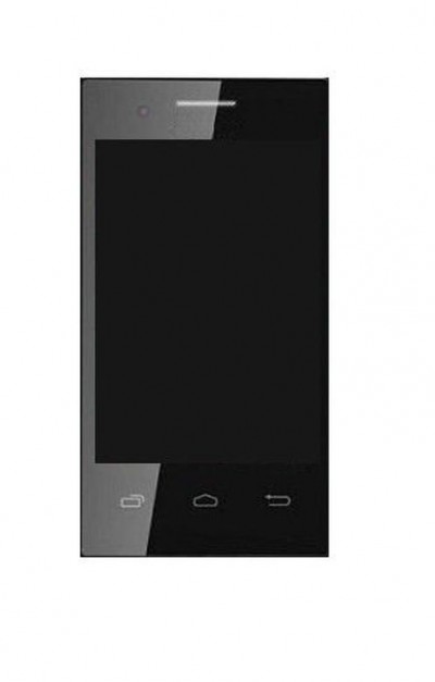 Lcd With Touch Screen For Zen Ultrafone 105 Plus Black By - Maxbhi.com
