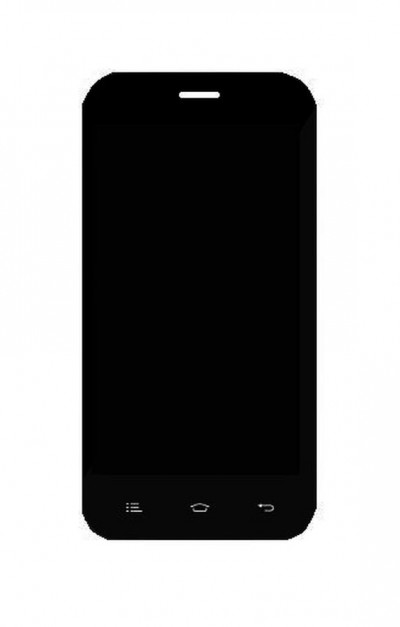 Lcd With Touch Screen For Celkon Trendz Black Gold By - Maxbhi.com