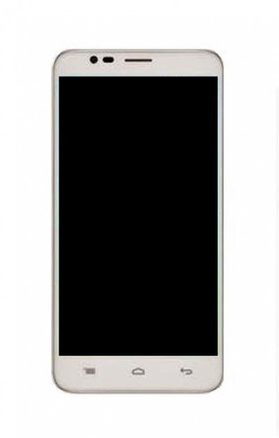 Lcd With Touch Screen For Alcatel One Touch Flash Plus White By - Maxbhi.com